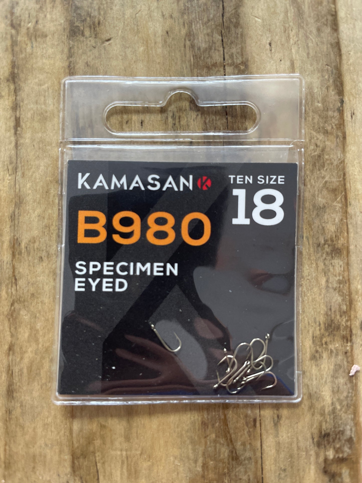 Kamasan B980 Eyed Specimen hooks