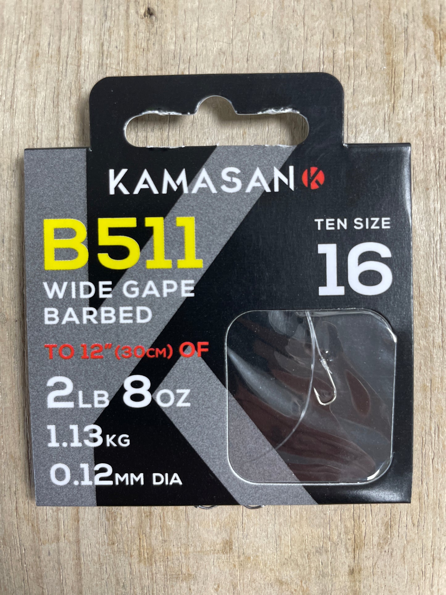 Kamasan B511 Pre tied hooks
