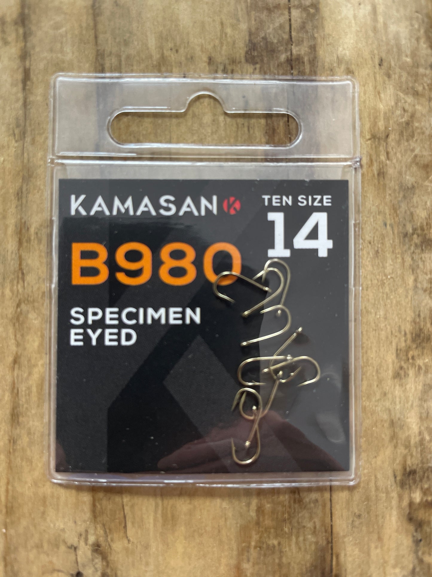 Kamasan B980 Eyed Specimen hooks
