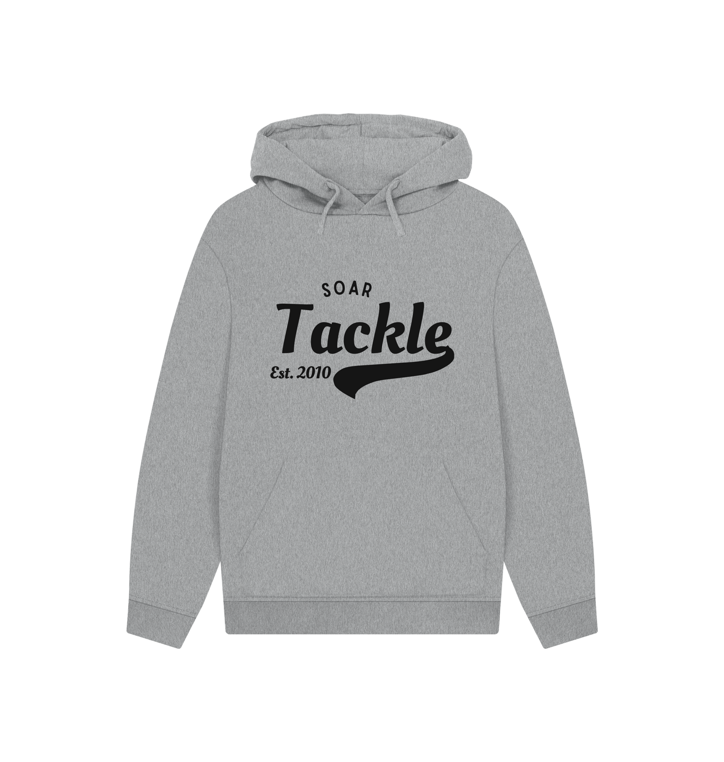 Soar Tackle Retro Grey Printed Hoody