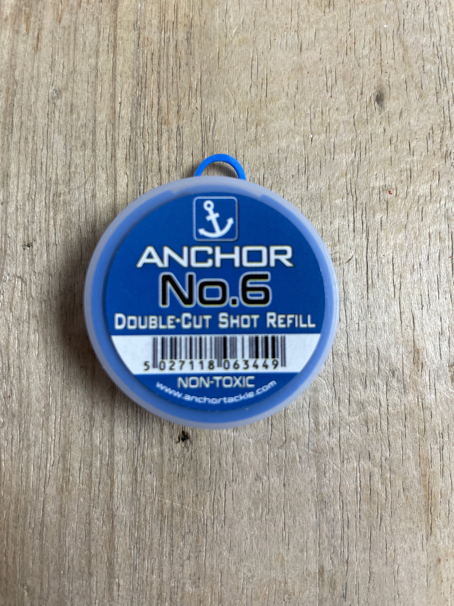 Anchor Tackle number 6 double cut shot available at Soar Tackle