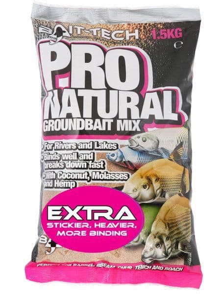 Bait Tech Pro Natural Extra Groundbait