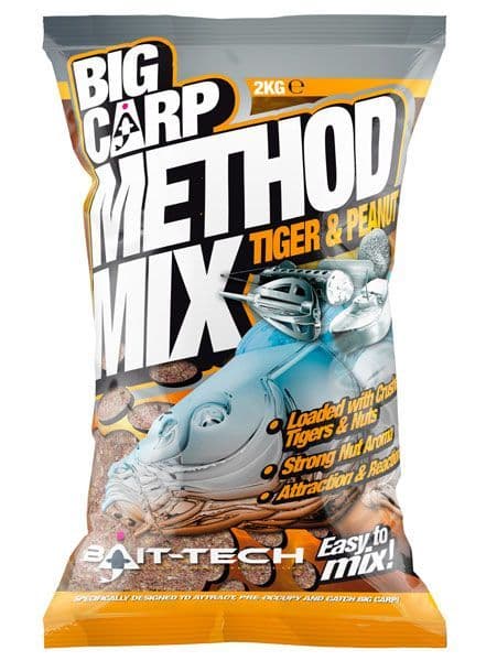 Bait Tech Tiger and Peanut Method Mix
