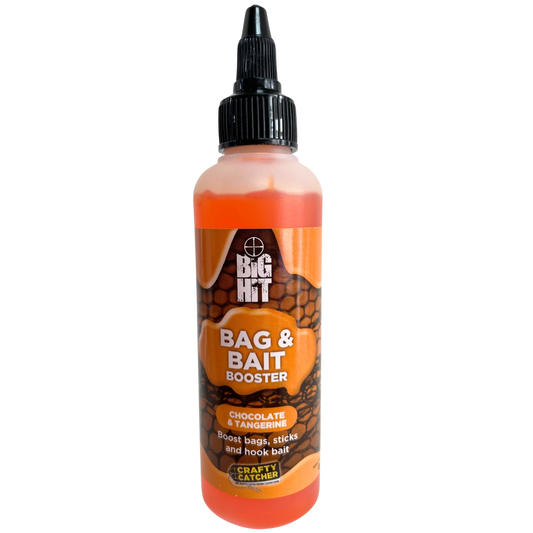 Crafty Catcher chocolate tangerine bait booster for enhancing bags sticks and hook bait