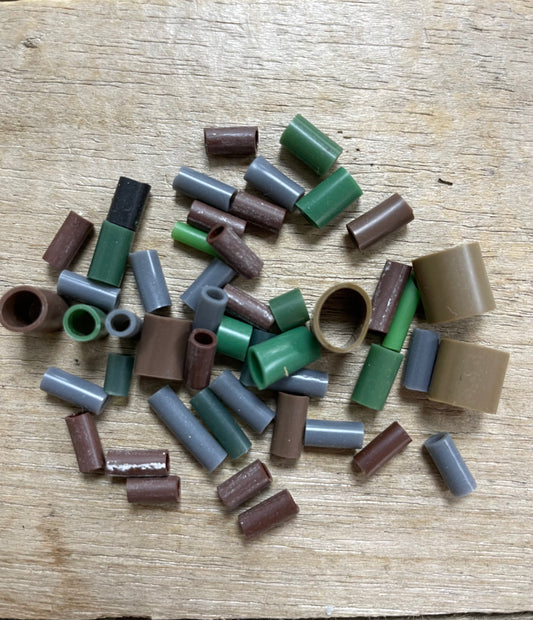 Mixed silicone fishing float rubbers