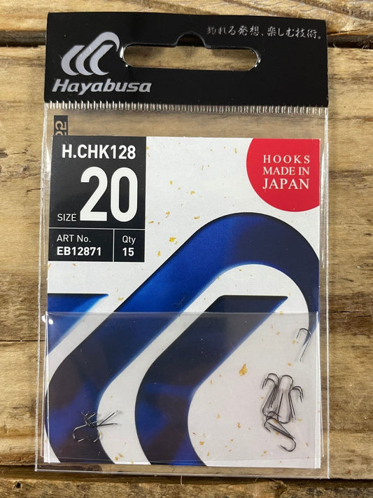 Hayabusa 128 Black Nickel Hooks