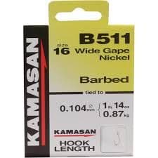 Kamasan B511 Pre tied hooks