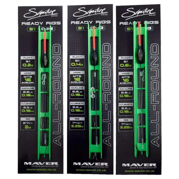 Maver S1 Ready Pole Rigs