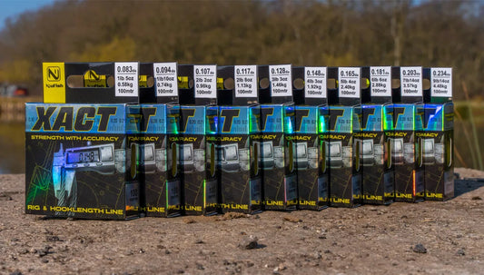 NuFish Xact precision hooklength and rig line - Independent NuFish Match Fishing stockist Soar Tackle