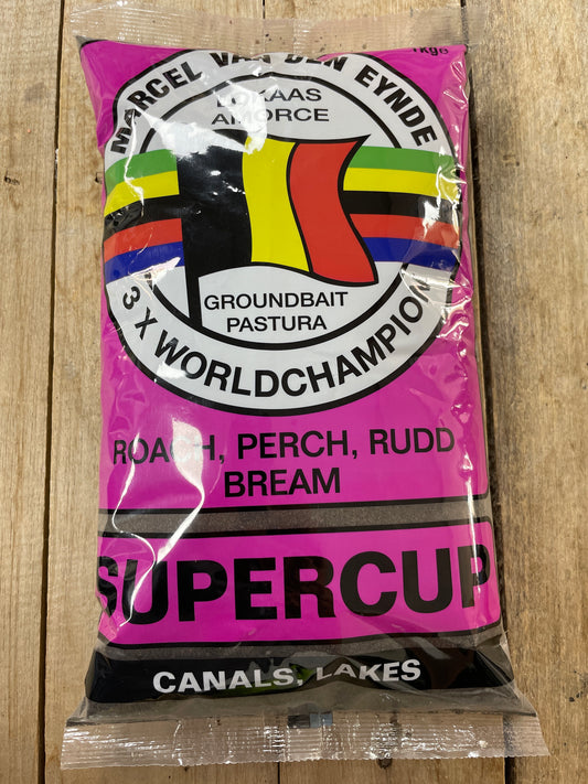 Marcel Van Den Eynde Supercup Black Groundbait for Roach, Perch, Rudd and Bream Fishing