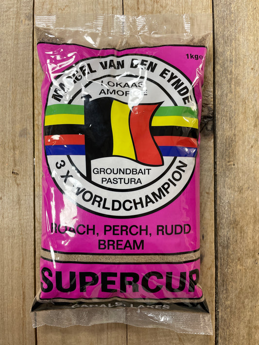 Van Den Eynde Supercup natural groundbait, ideal for bream, perch, and rudd fishing