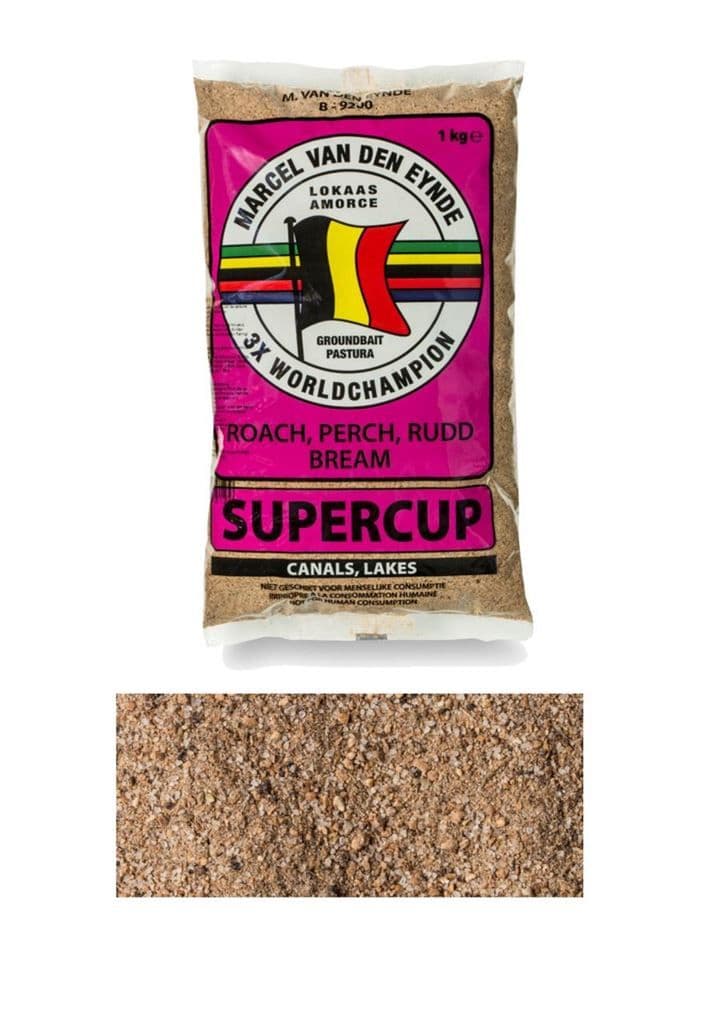 Van Den Eynde Supercup groundbait for catching roach, perch, rudd, and bream in canals and lakes