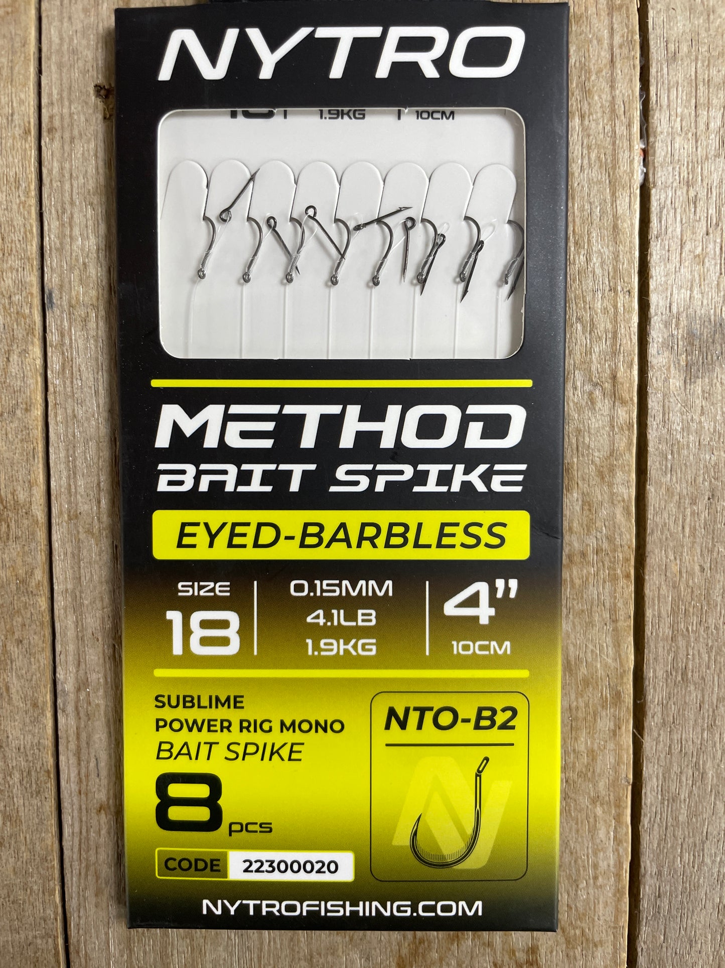 Nytro Pre Tied B2 Method Hooks with Bait Spikes