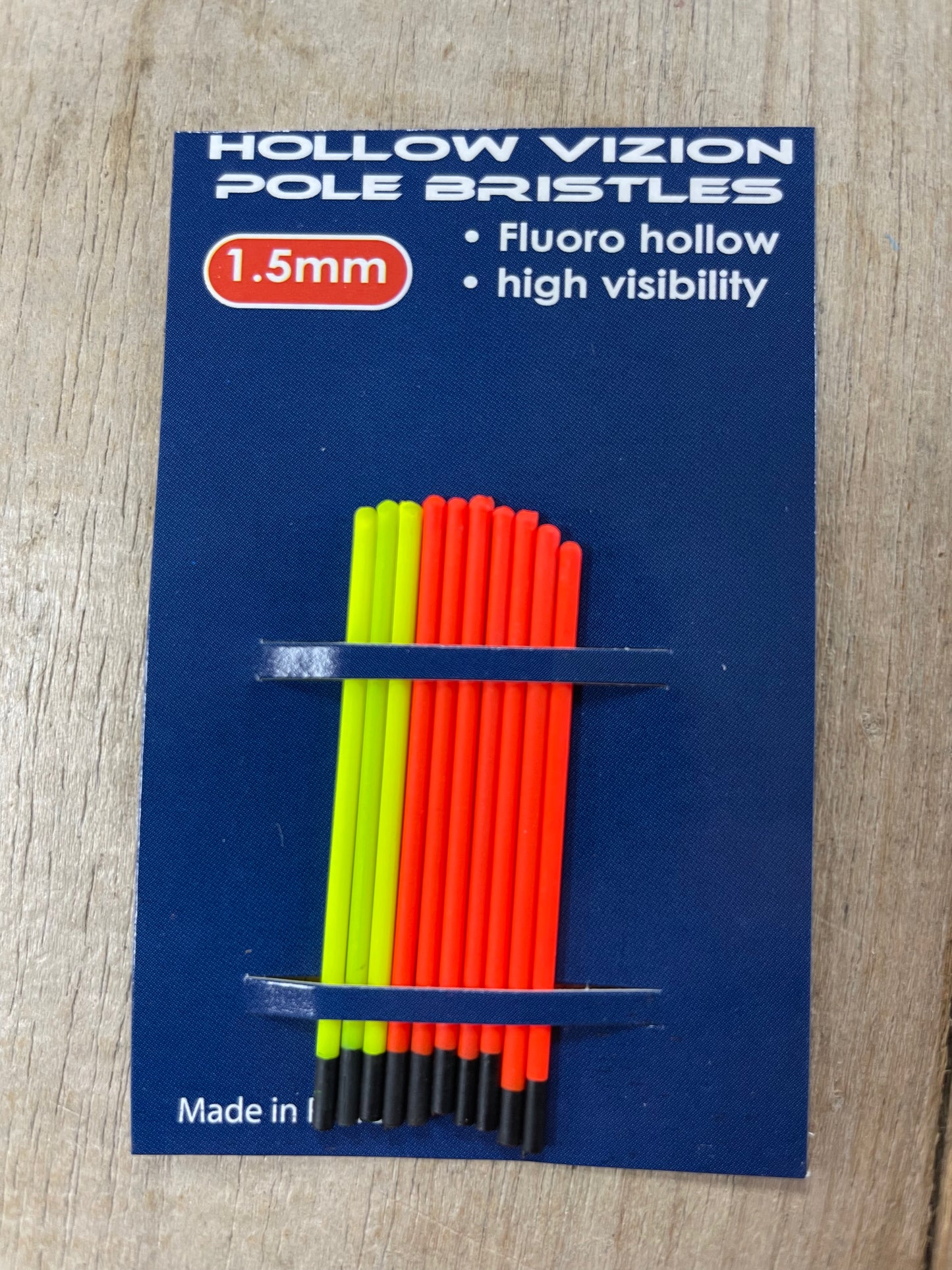 Soar Tackle Hollow Pole float bristles in 1.5mm