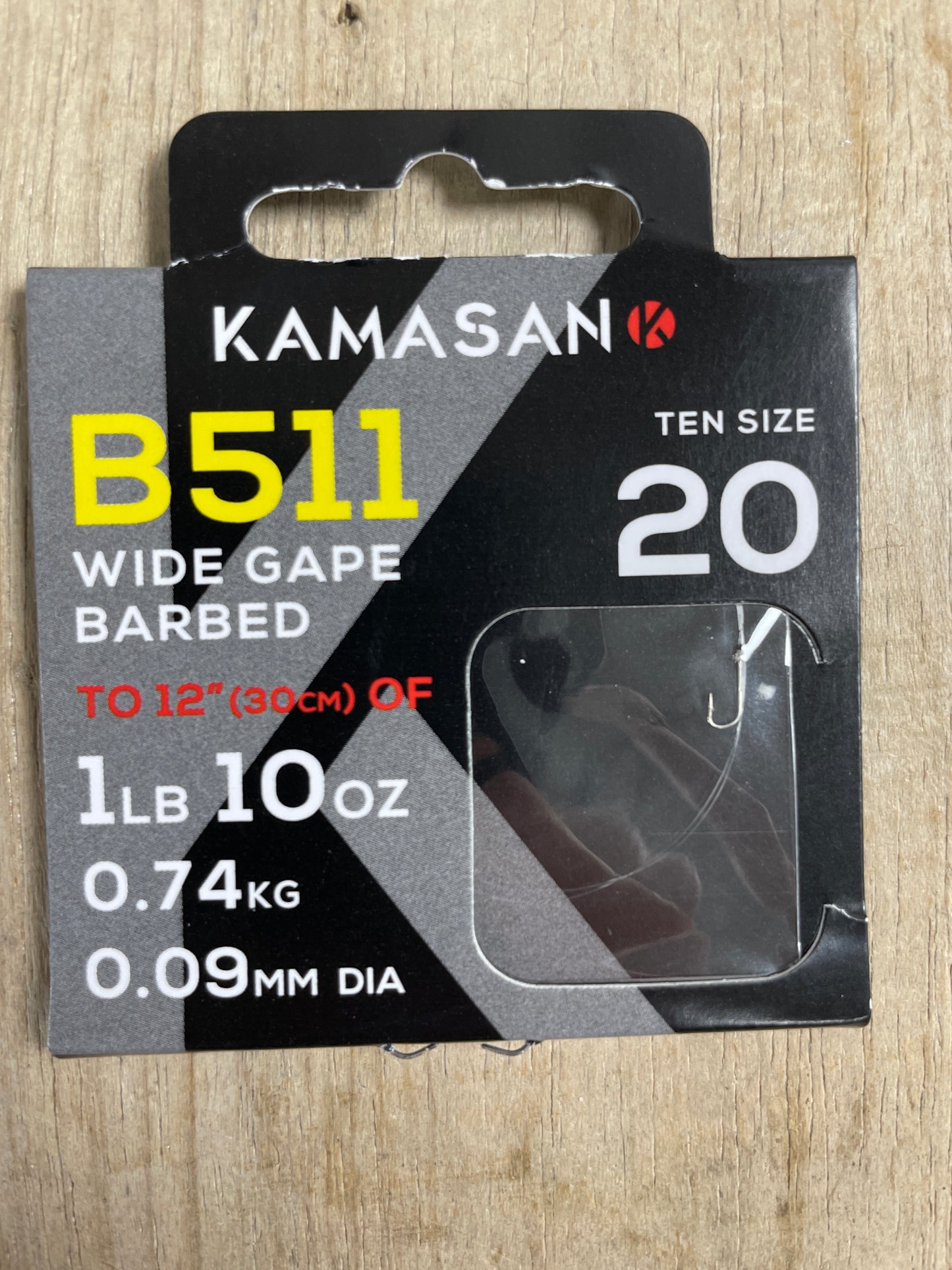Kamasan B511 Pre tied hooks