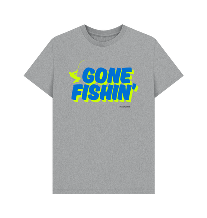 Athletic Grey Printed T-shirt Front