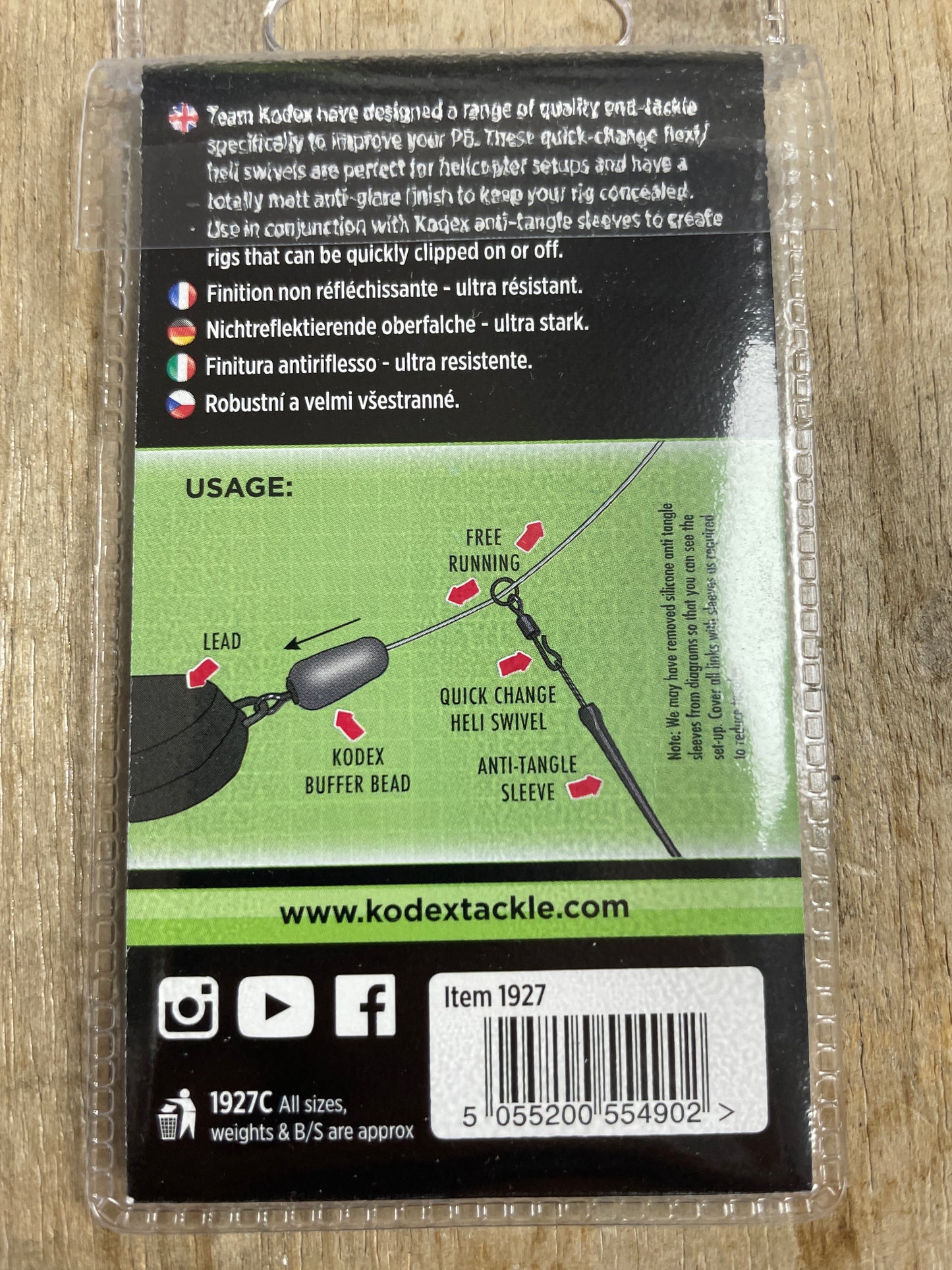 Kodex QC Heli Swivels