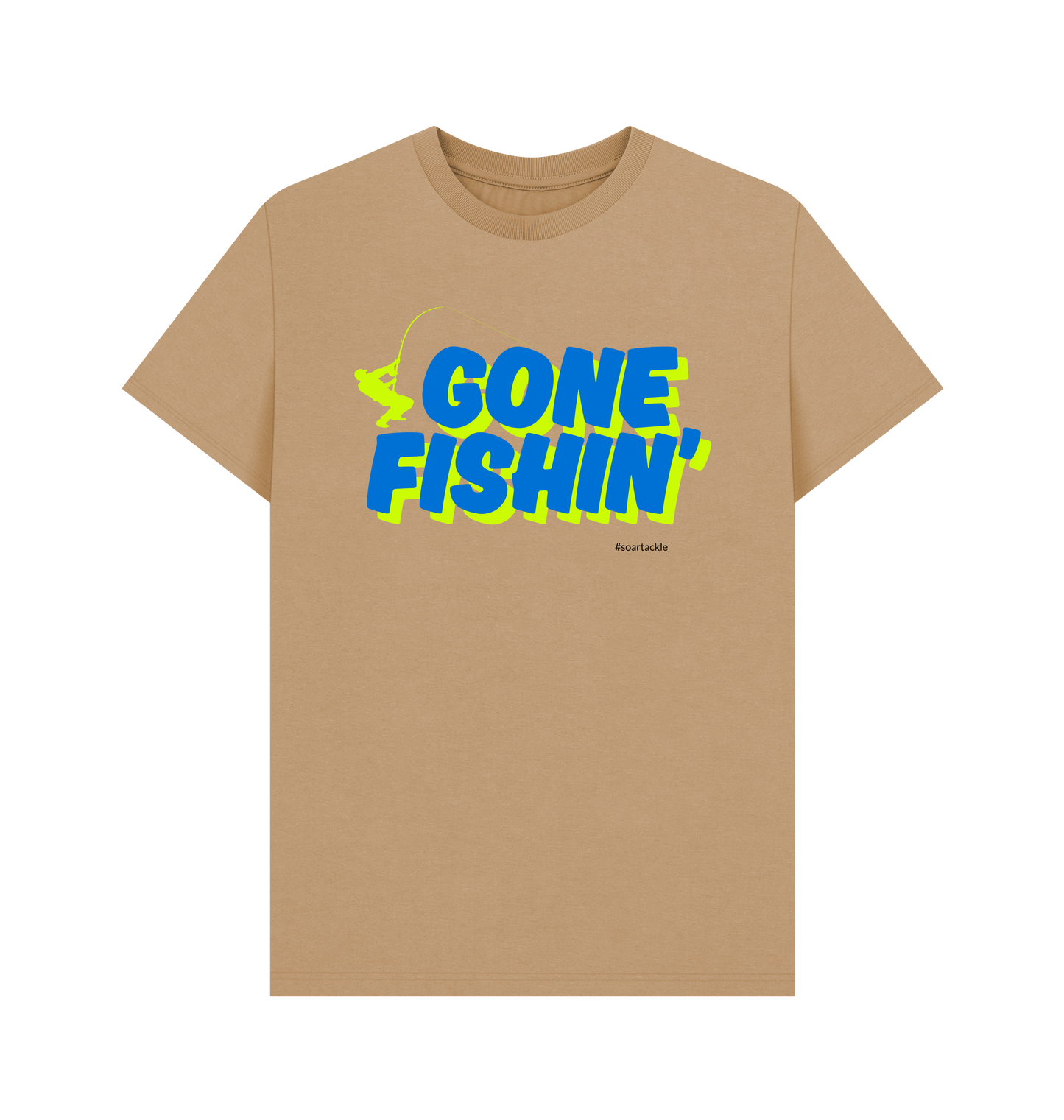Sand Printed T-shirt Front