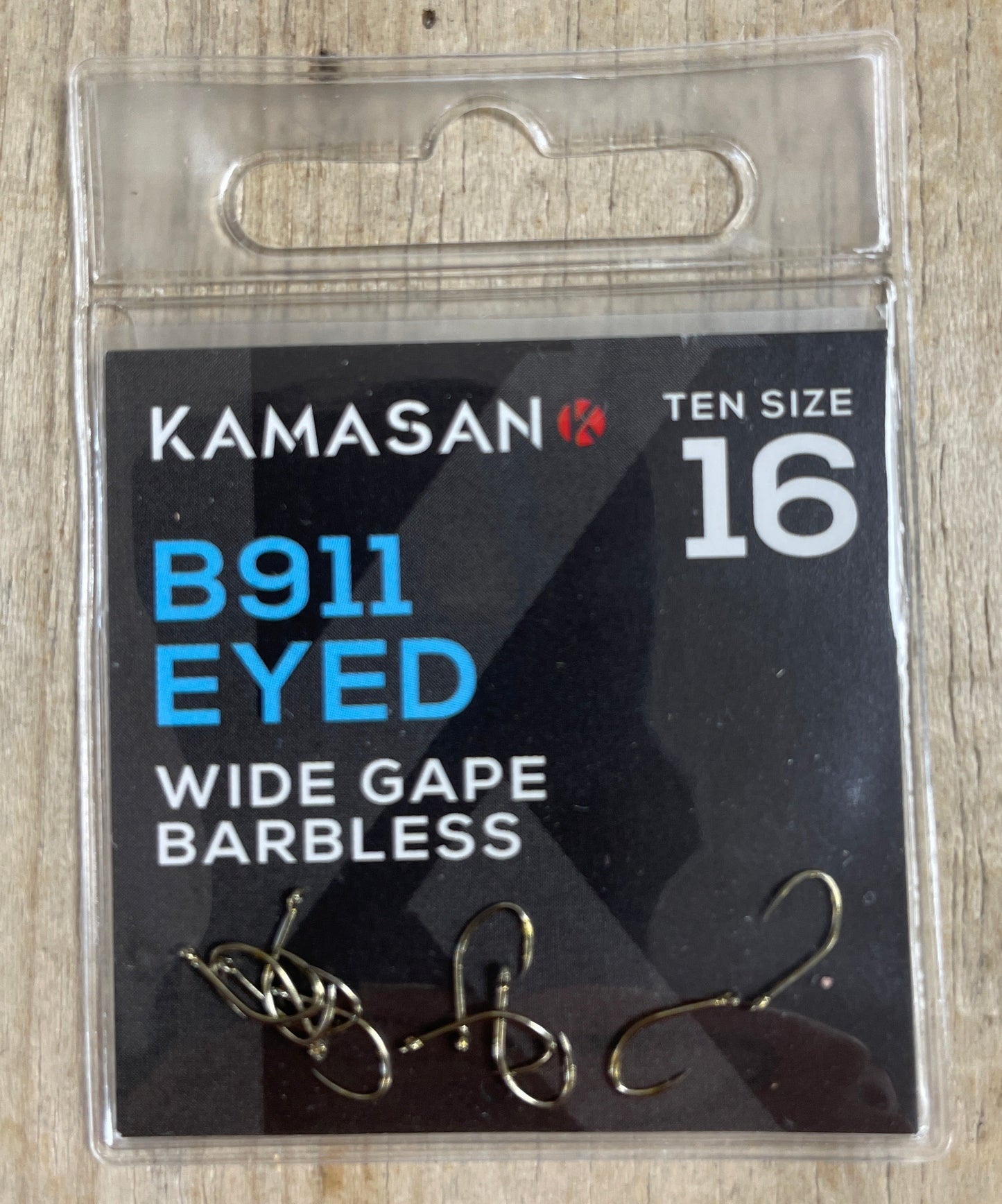 Kamasan B911 Eyed Hooks