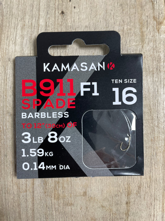 Kamasan B911 F1 Pre Tied Hooks