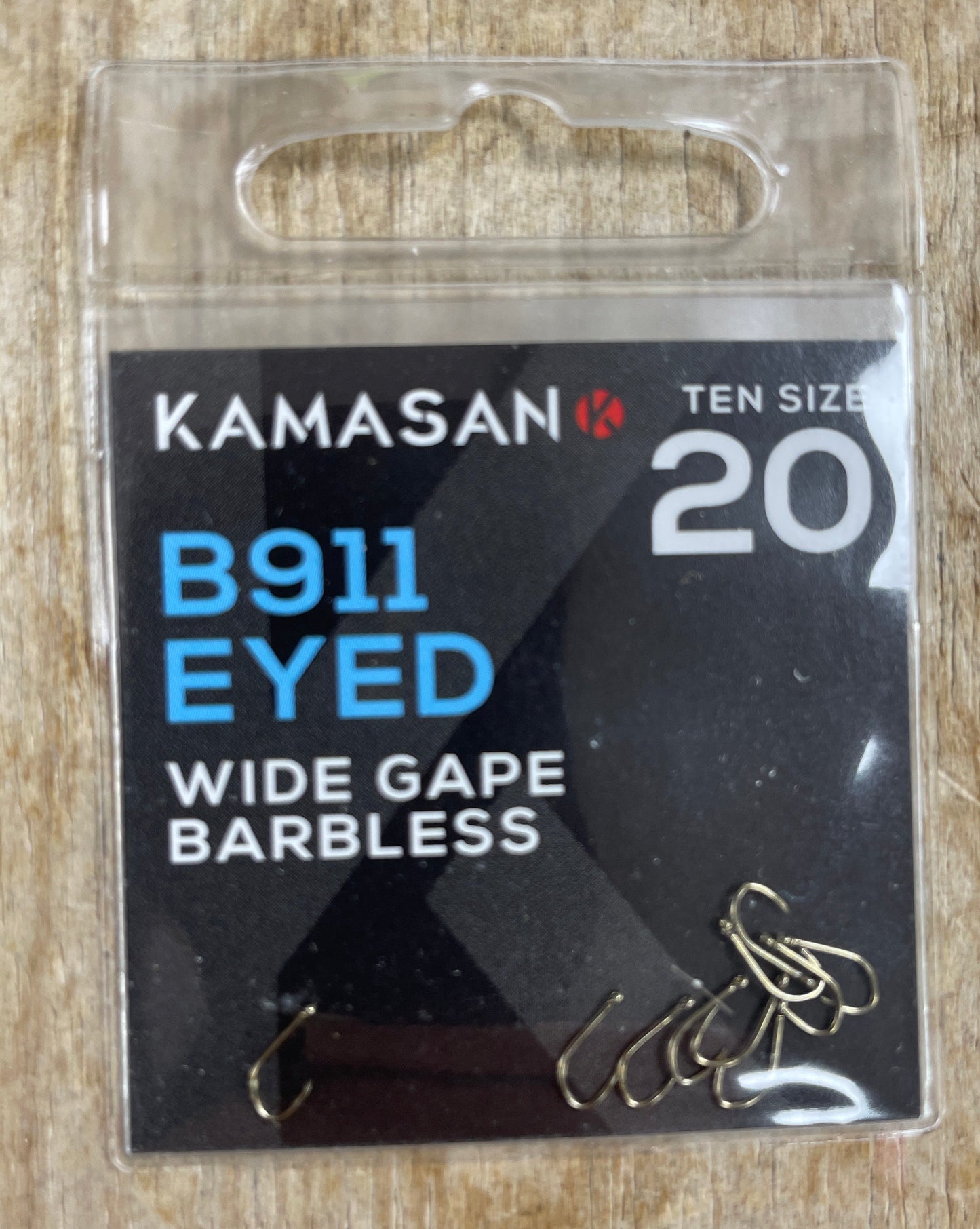 Kamasan B911 Eyed Hooks