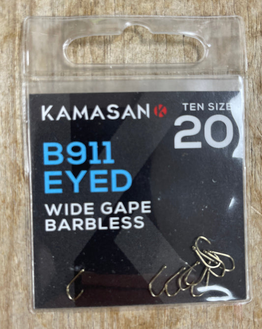 Kamasan B911 Eyed Hooks