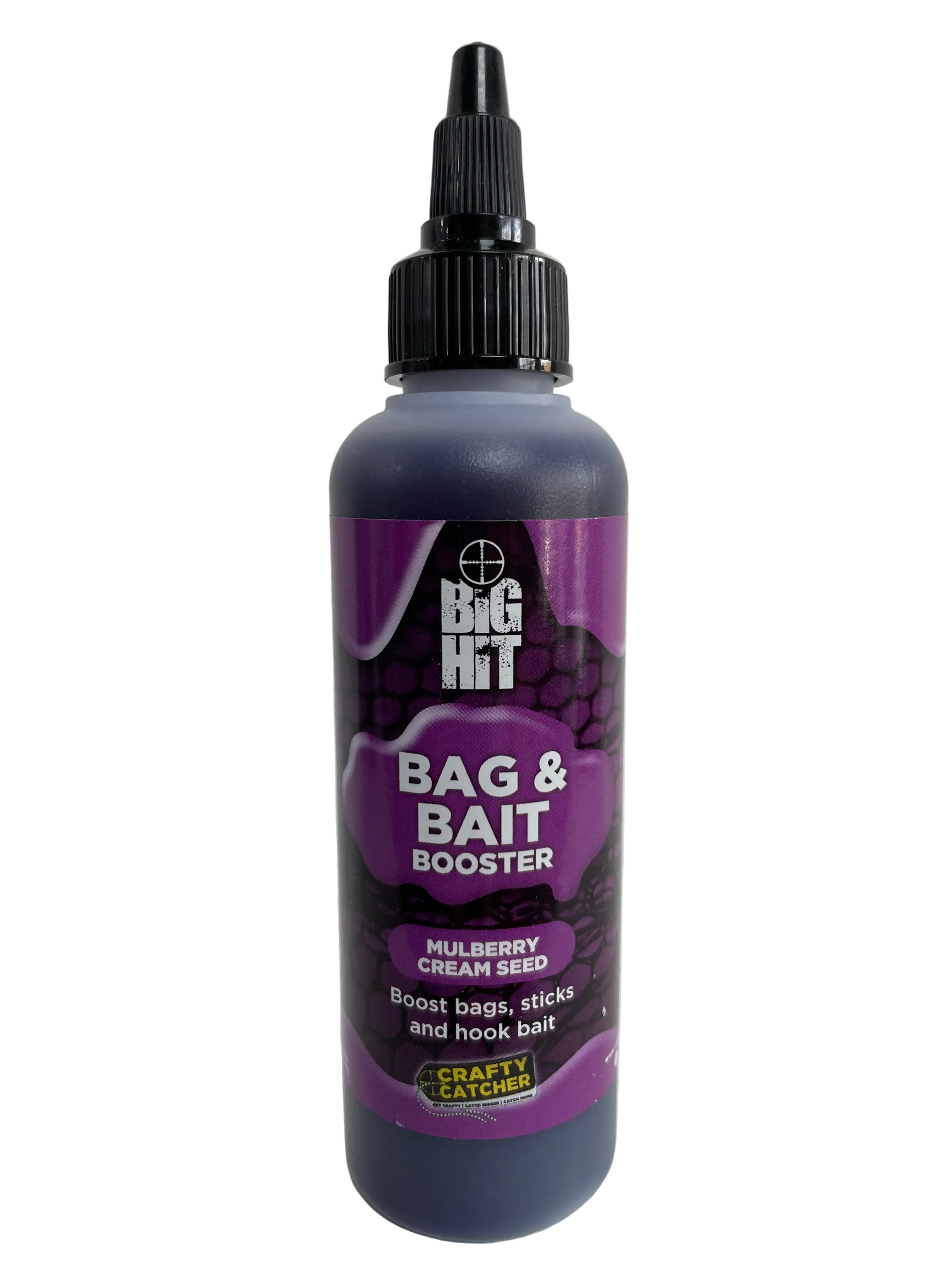 Crafty Catcher PVA friendly bag and bait boost liquid Mulberry Cream