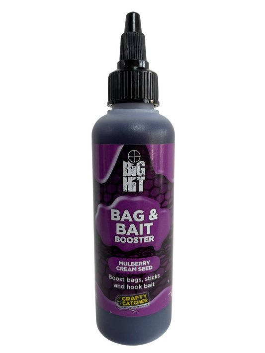 Crafty Catcher PVA friendly bag and bait boost liquid Mulberry Cream
