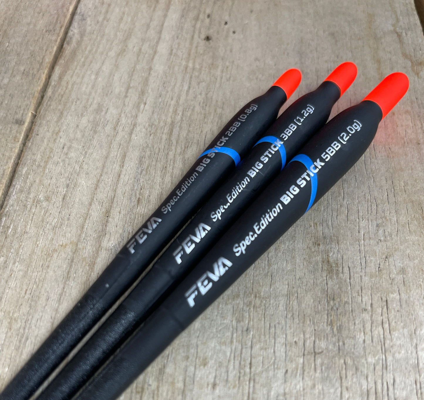 Feva tackle special edition Shouldered big stick floats in 2BB 3BB and 5BB at Soar Tackle