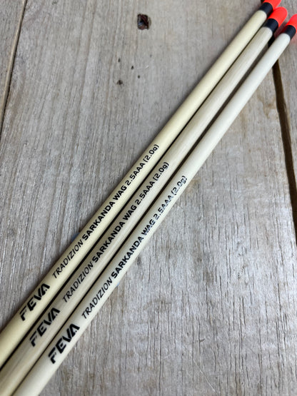 Traditional reed waggler floats from Feva tackle available from Soar Tackle