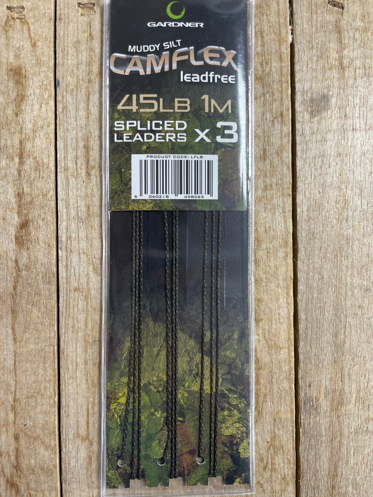 Gardner pre tied Camflex leadfree leaders in brown at Soar Tackle