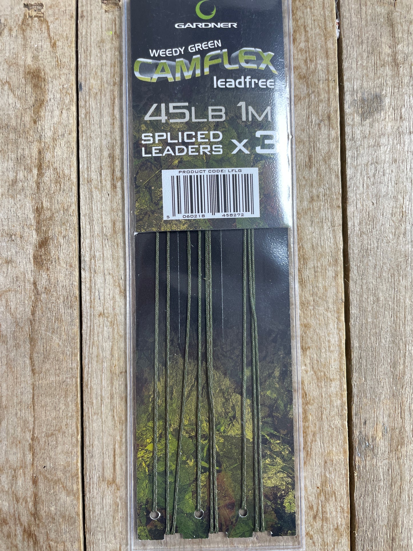 Gardner pre tied leadfree leaders in green at Soar Tackle