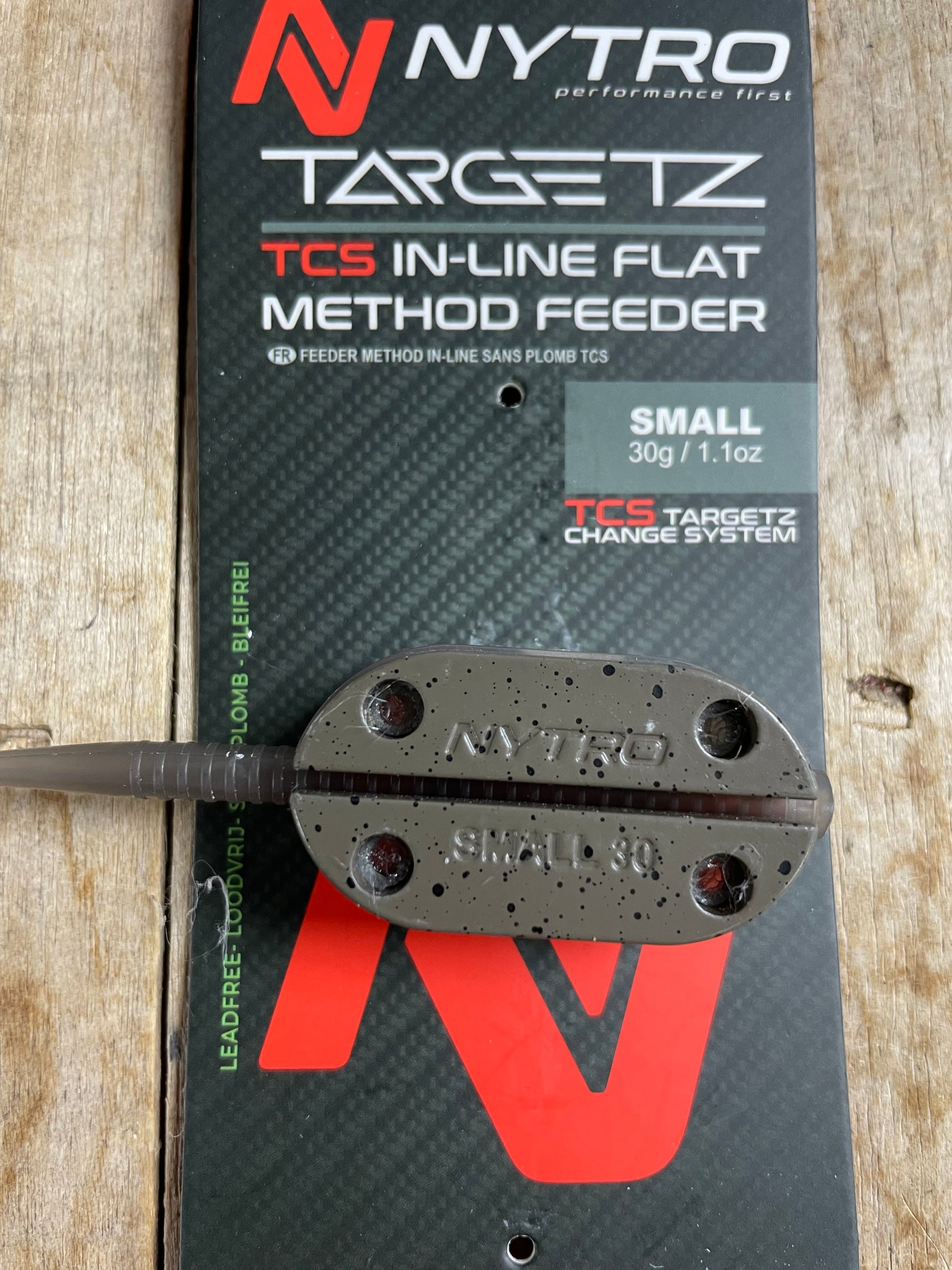 Nytro Targetz TCS in-line flat method feeder 30g
