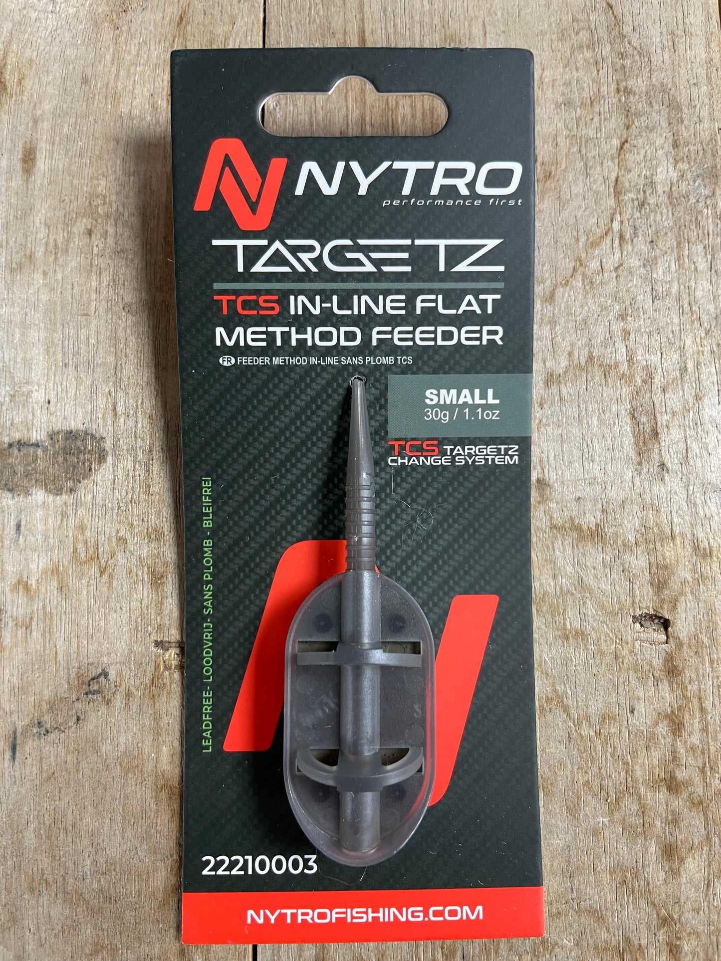 Nytro Target TZ TCS in-line flat feeder Small 30 gram