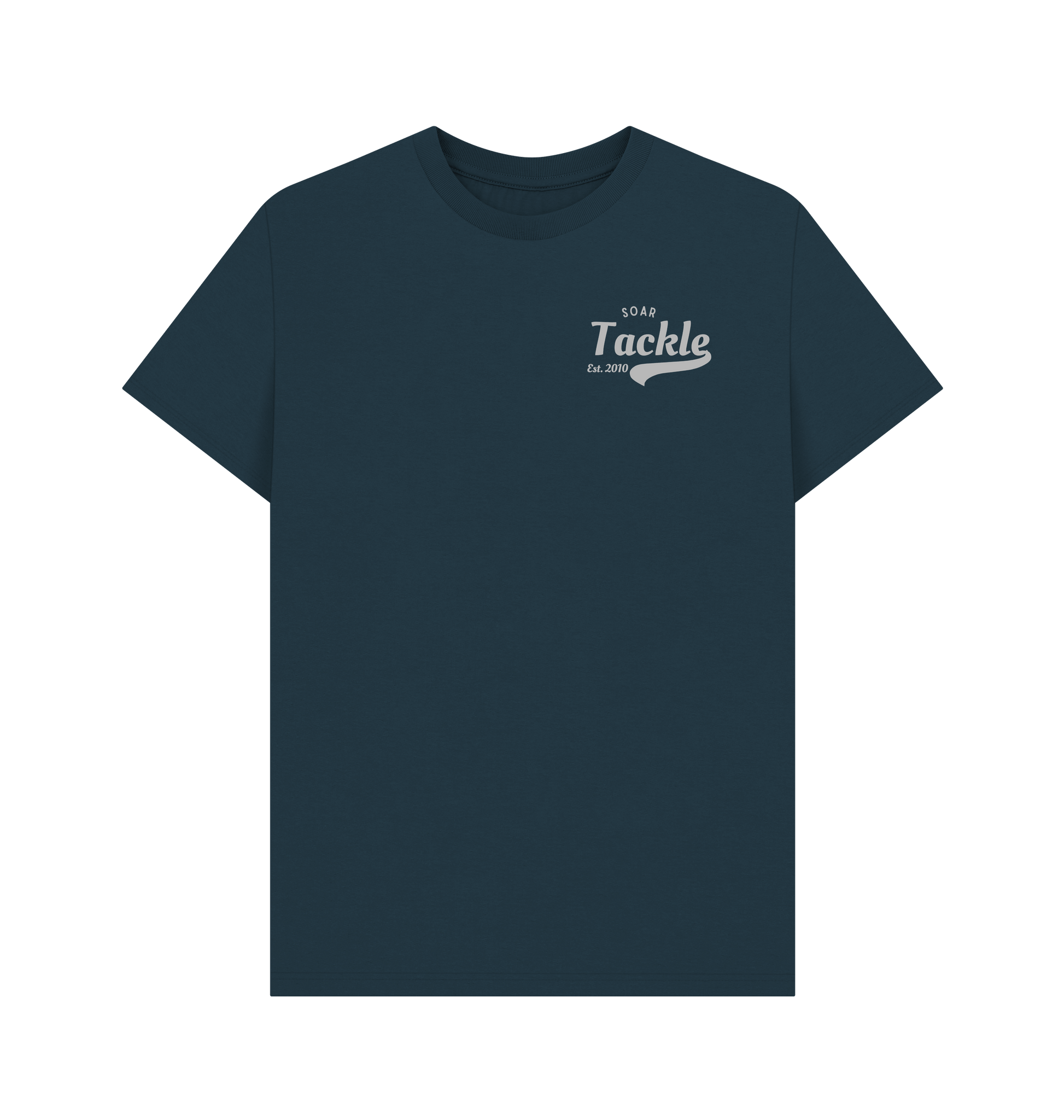 Denim Blue Printed T-shirt Soar Tackle 