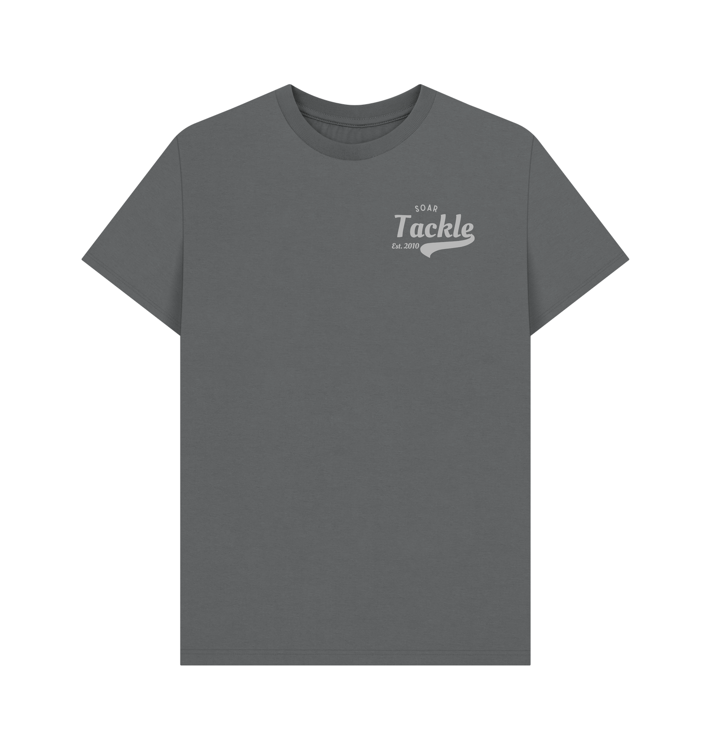 Slate Grey Printed soar tackle T-shirt 