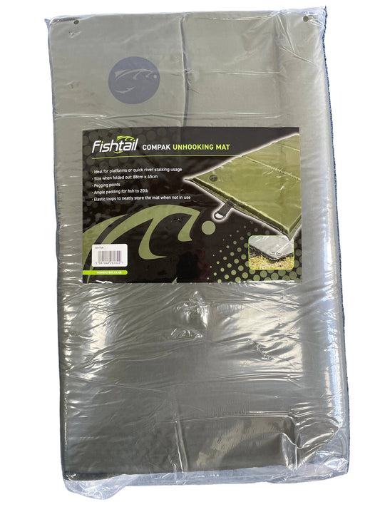 Fishtail compacted unhooking mat available at Soar Tackle
