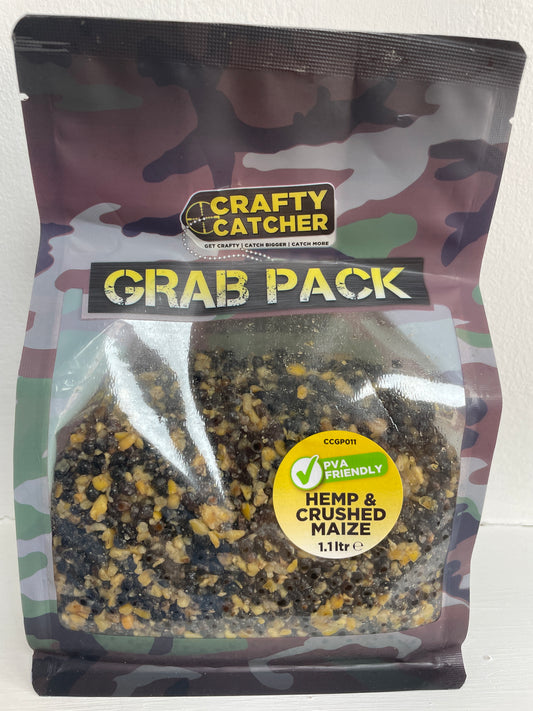 Crafty Catcher Hemp and Crushed Maize Particle Grab Bag