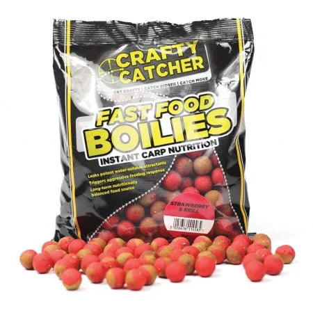 Crafty Strawberry & Krill Boilies