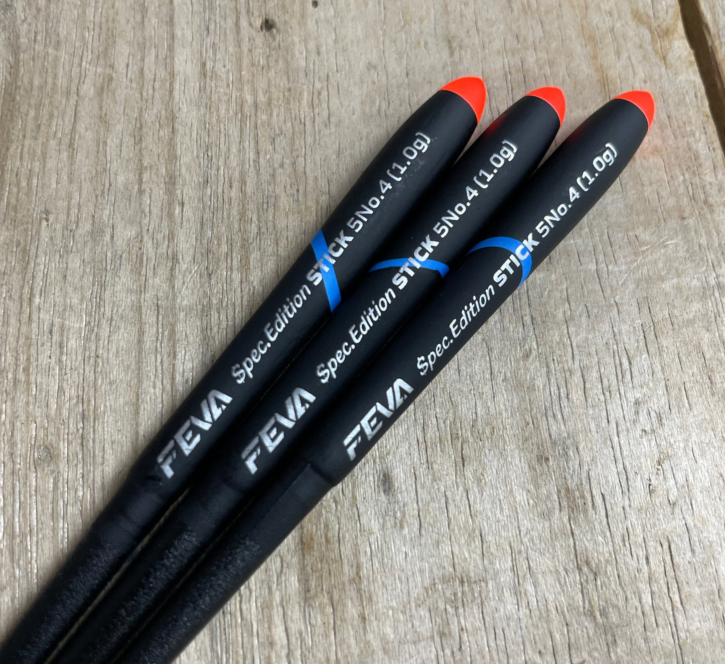 5 number 4 Feva Fishing Tackle special edition dome top stick floats at Soar Tackle