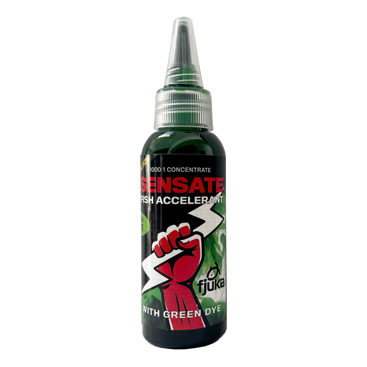 Fjuka Sensate green bait dye