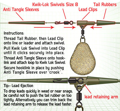 Gardner Covert Rolling Swivels