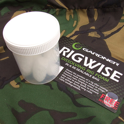Dissolving Rig Foam