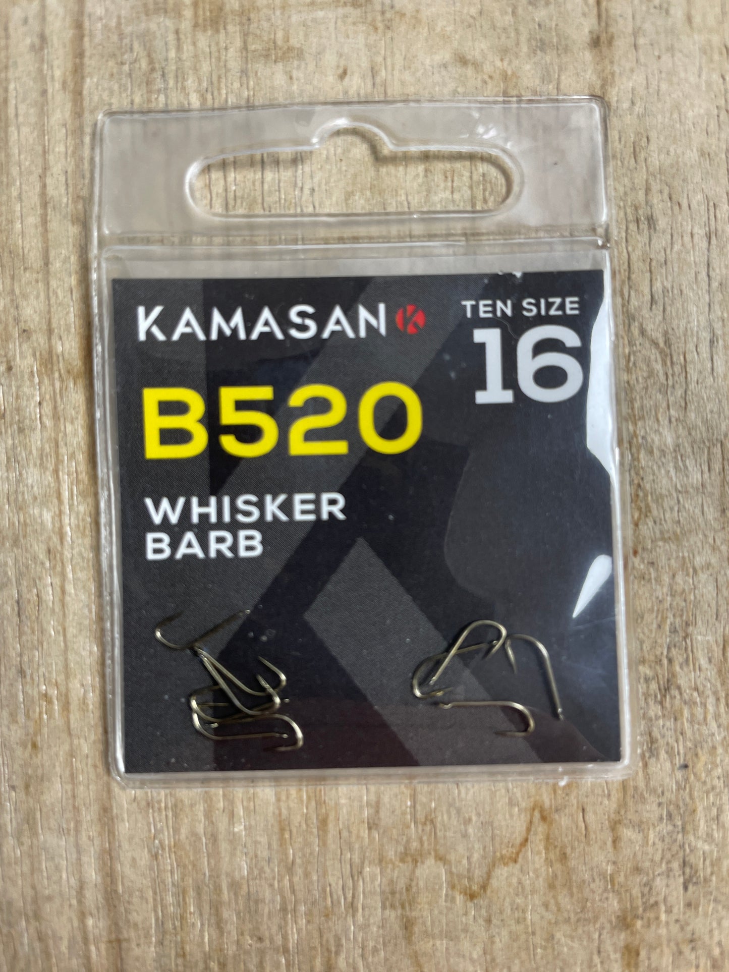 Kamasan B520 whisker barb fishing hooks 
