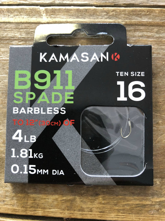 Kamasan B911 Pre Tied Hooks
