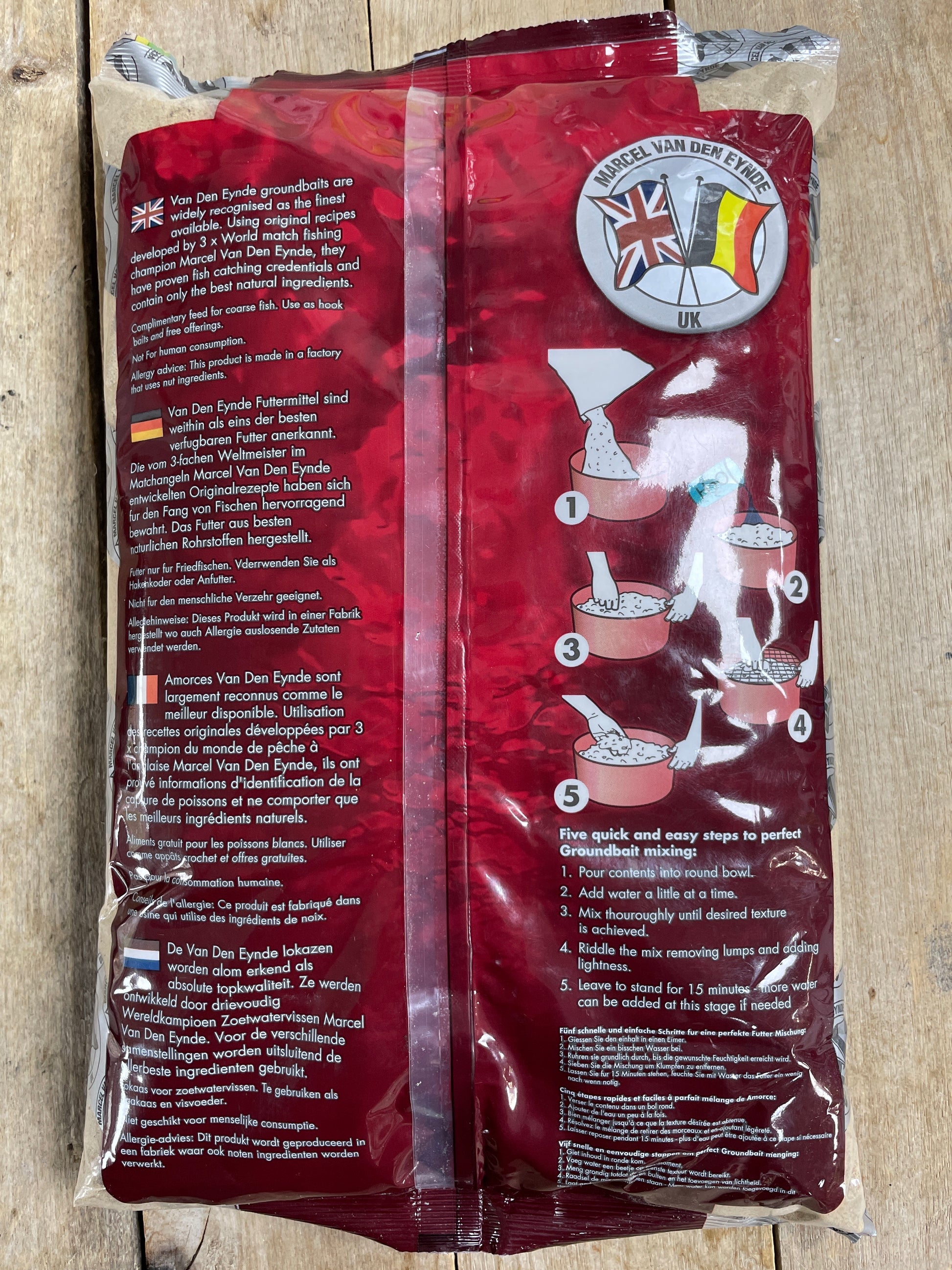 Van Den Eynde Gold Pro Bream Bag Back