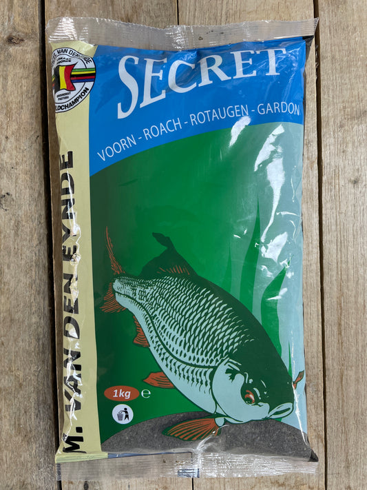 Marcel Van Den Eynde Secret Black Groundbait for Roach fishing Rivers