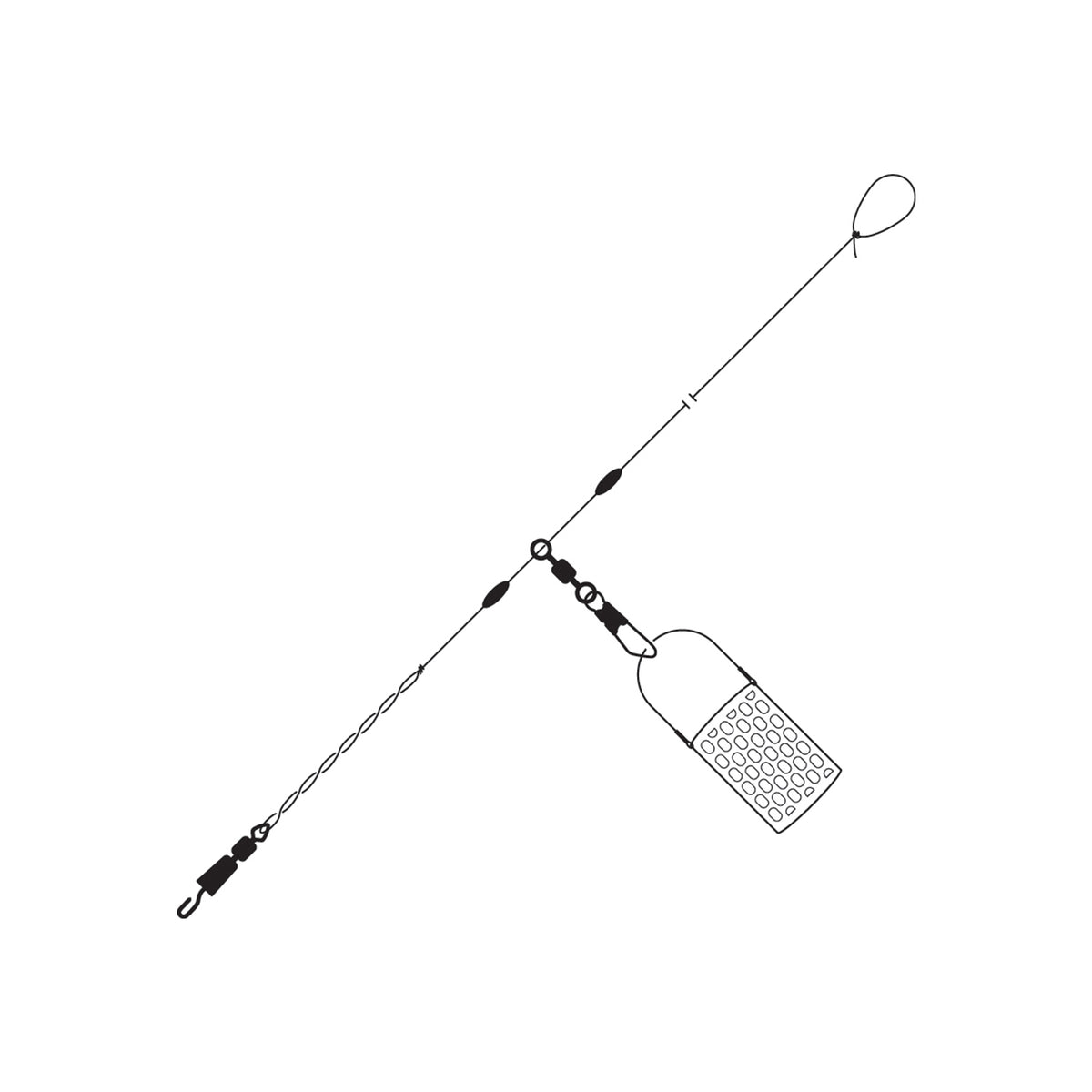 Feeder Riguk Nytro Pre Tied All Round Feeder Rig - Soar Tackle