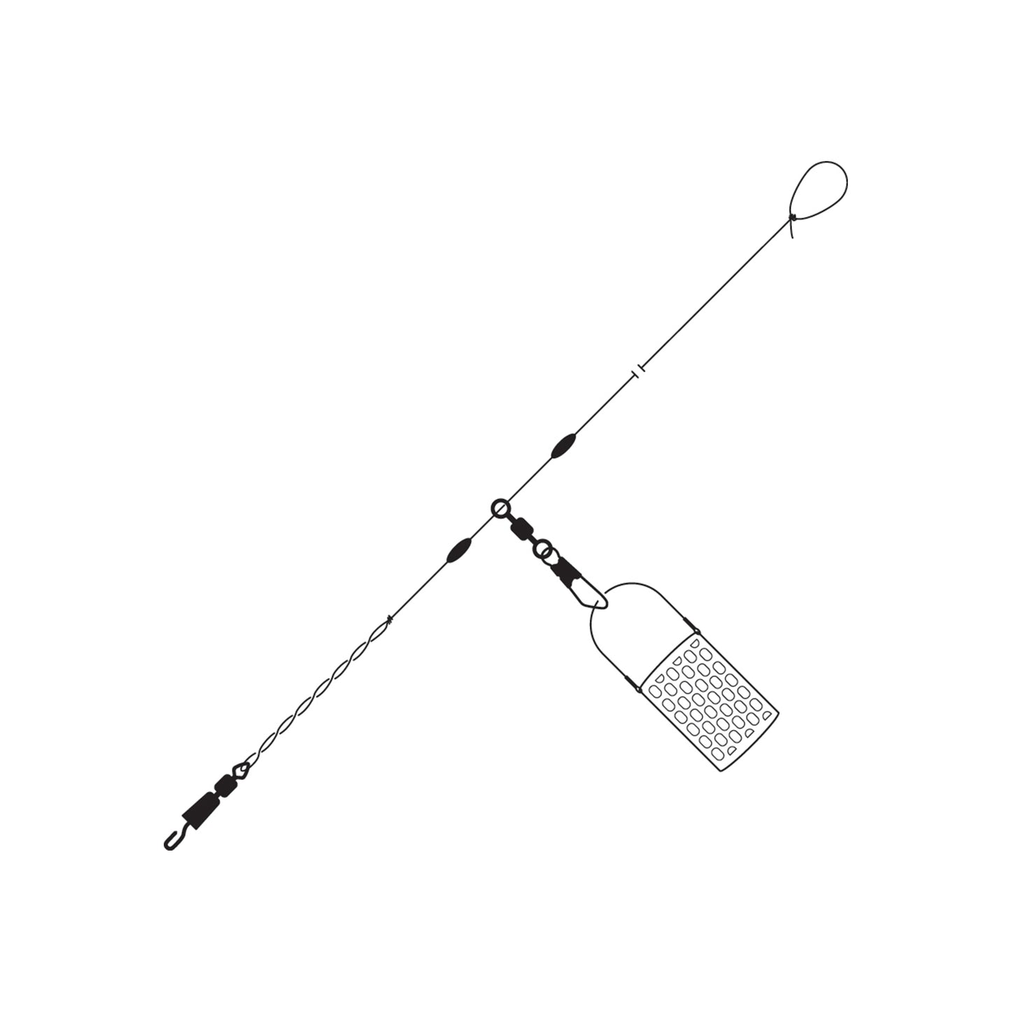 Nytro Pre Tied All Round Feeder Rig