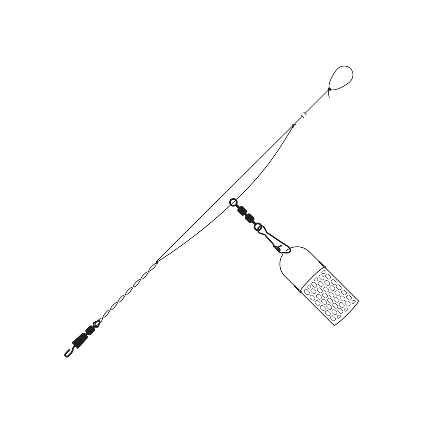 Nytro Pre Tied Free Running Feeder Rig